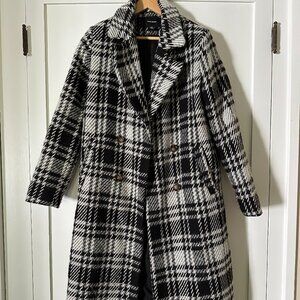 Plaid Pea Coat